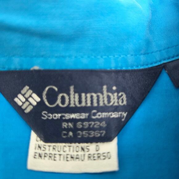 Columbia Sportswear Blue Pocket Shirt Men's Large - Picture 7 of 9